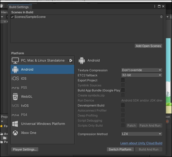 안드로이드-빌드-모듈-설치-완료