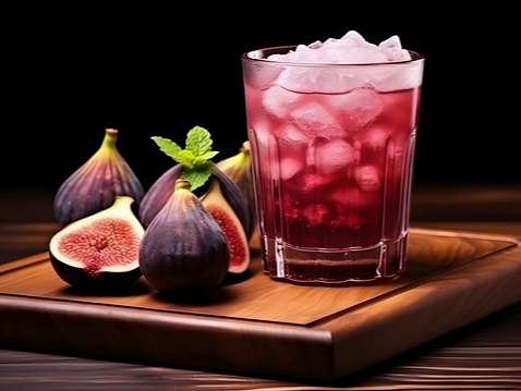 요거트나 음료로 먹는 무화과