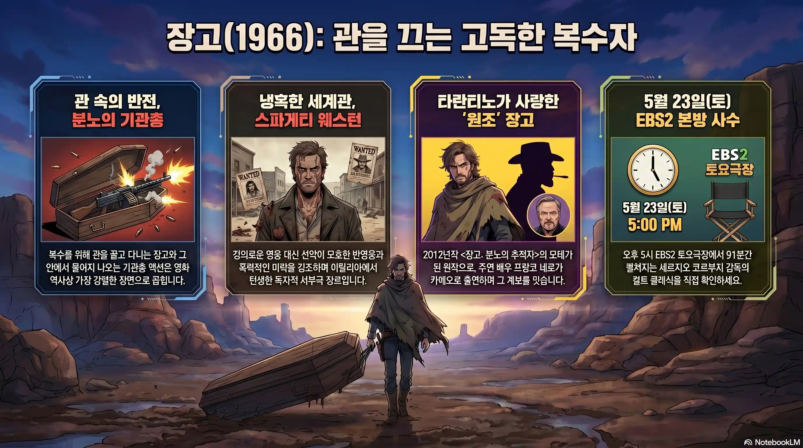 영화 장고 정보 요약