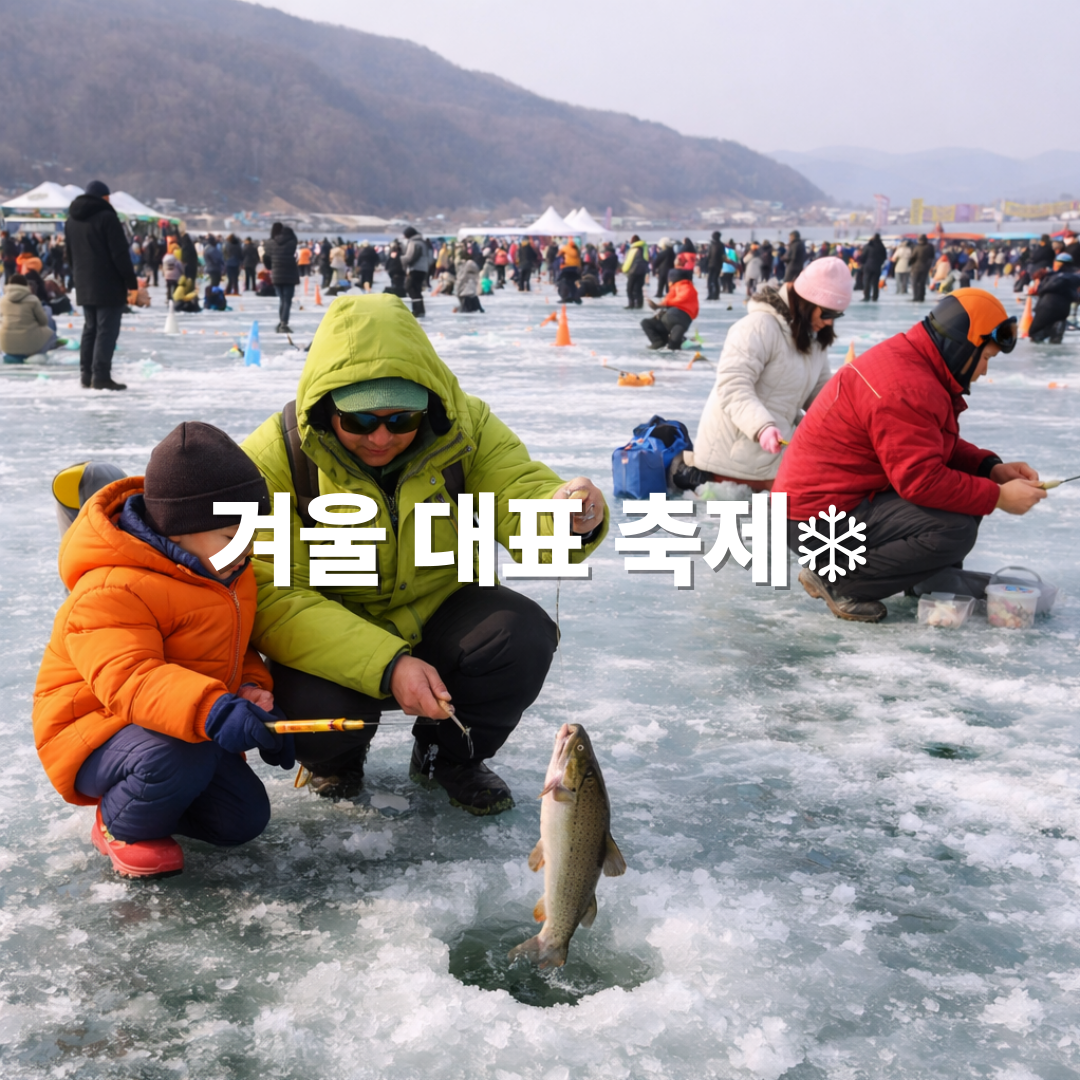 겨울에 꼭 가봐야 할 축제! 화천 산천어축제 일정&middot;체험 총정리❄️