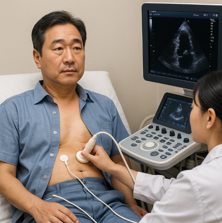 초음파 진단 관련 자료 사진