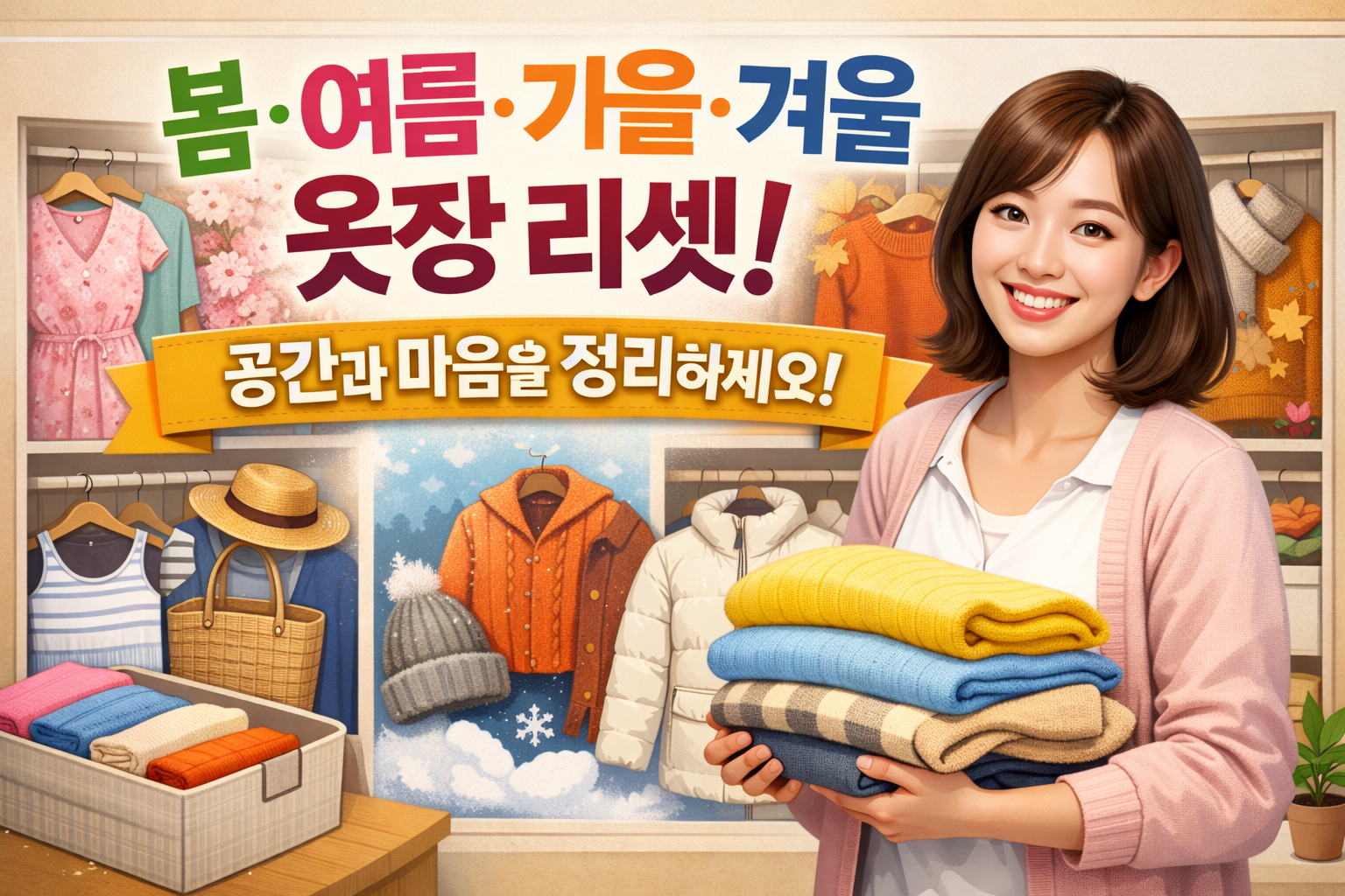 옷장 정리