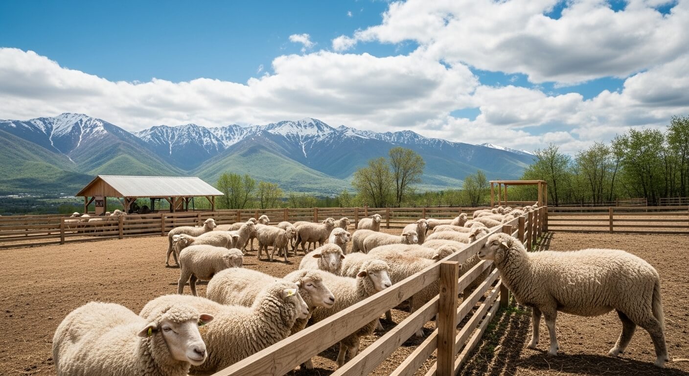 초등학교 여름방학 대관령 양떼목장
