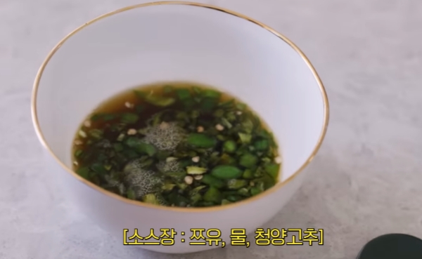 쯔유 국수 소스 비율