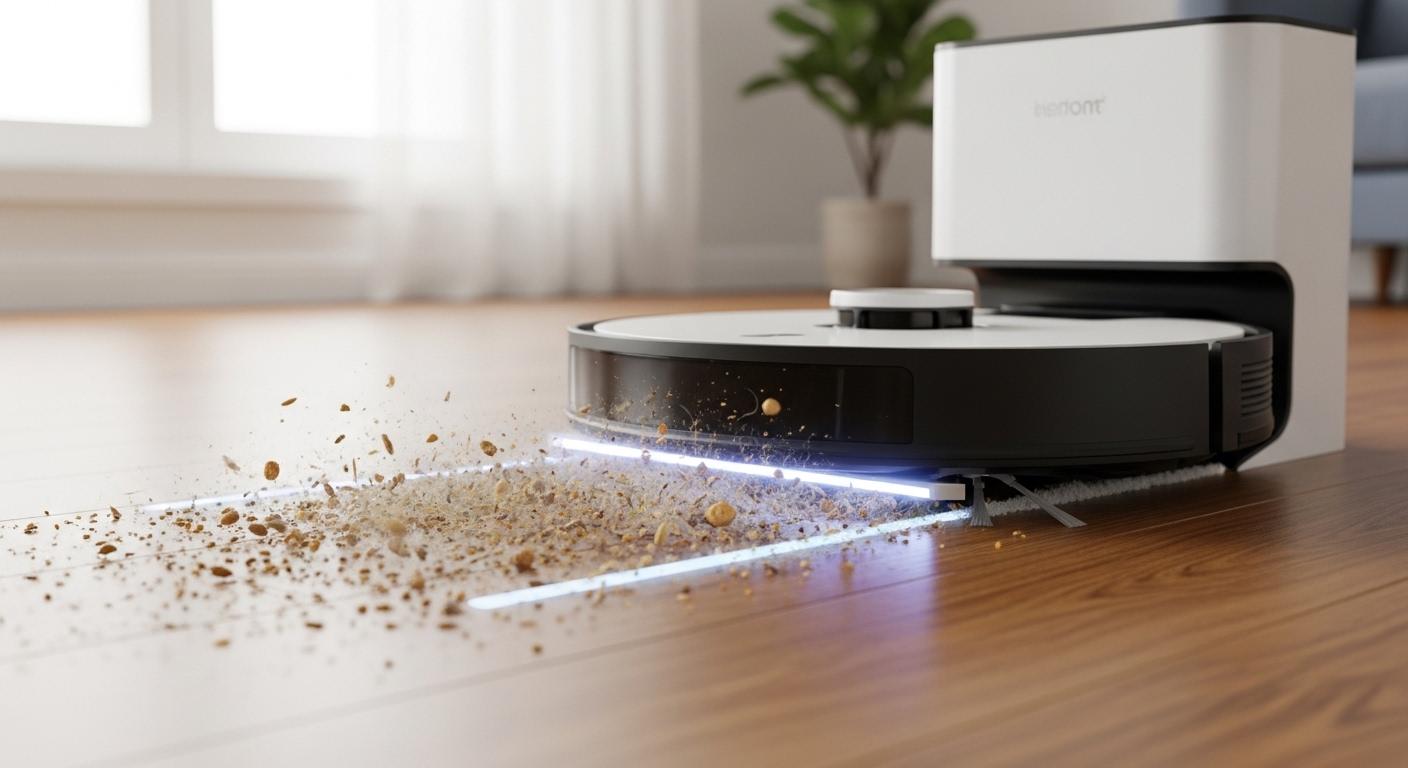 흡입력 물걸레 로봇청소기