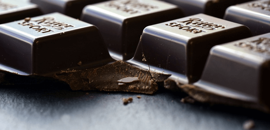 맛있어 보이는 다크초콜릿