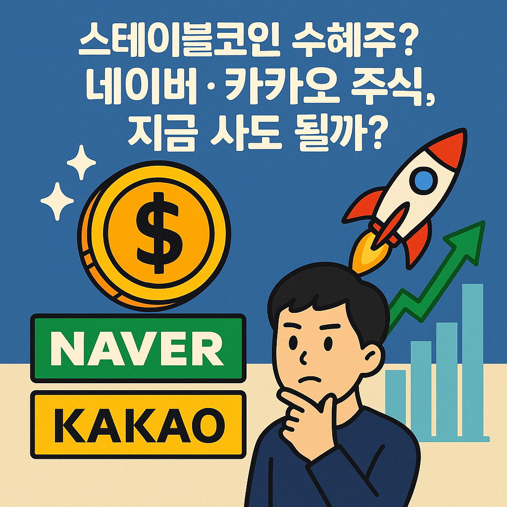 네이버·카카오 주식, 지금 사도 될까?