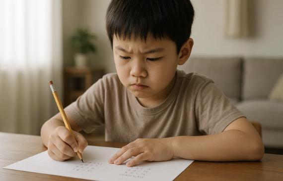공식을 안 보려고 해요, 그냥 자기 머리로만 대충 하려고 해요