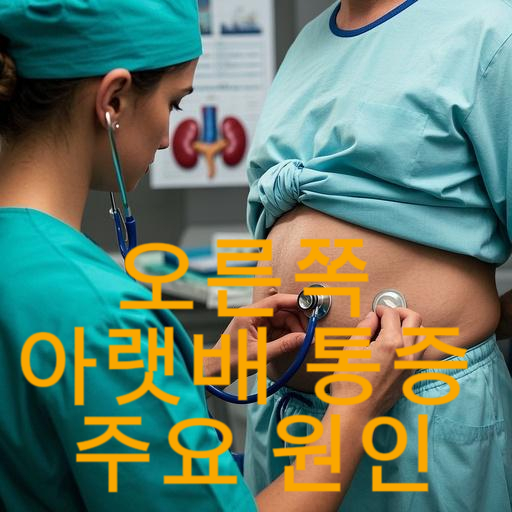 오른쪽 아랫배 통증 주요 원인 총정리