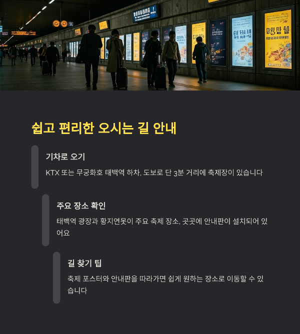 쉽고 편리한 오시는 길 안내