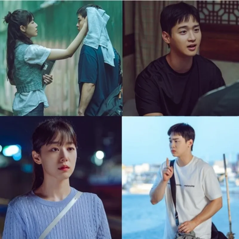 두 남녀 주인공이 함께 있는 드라마 '모래에도 꽃이 핀다' 주요 장면