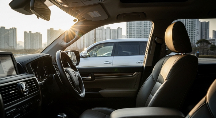 렉서스·토요타 로고가 있는 브랜드 이미지