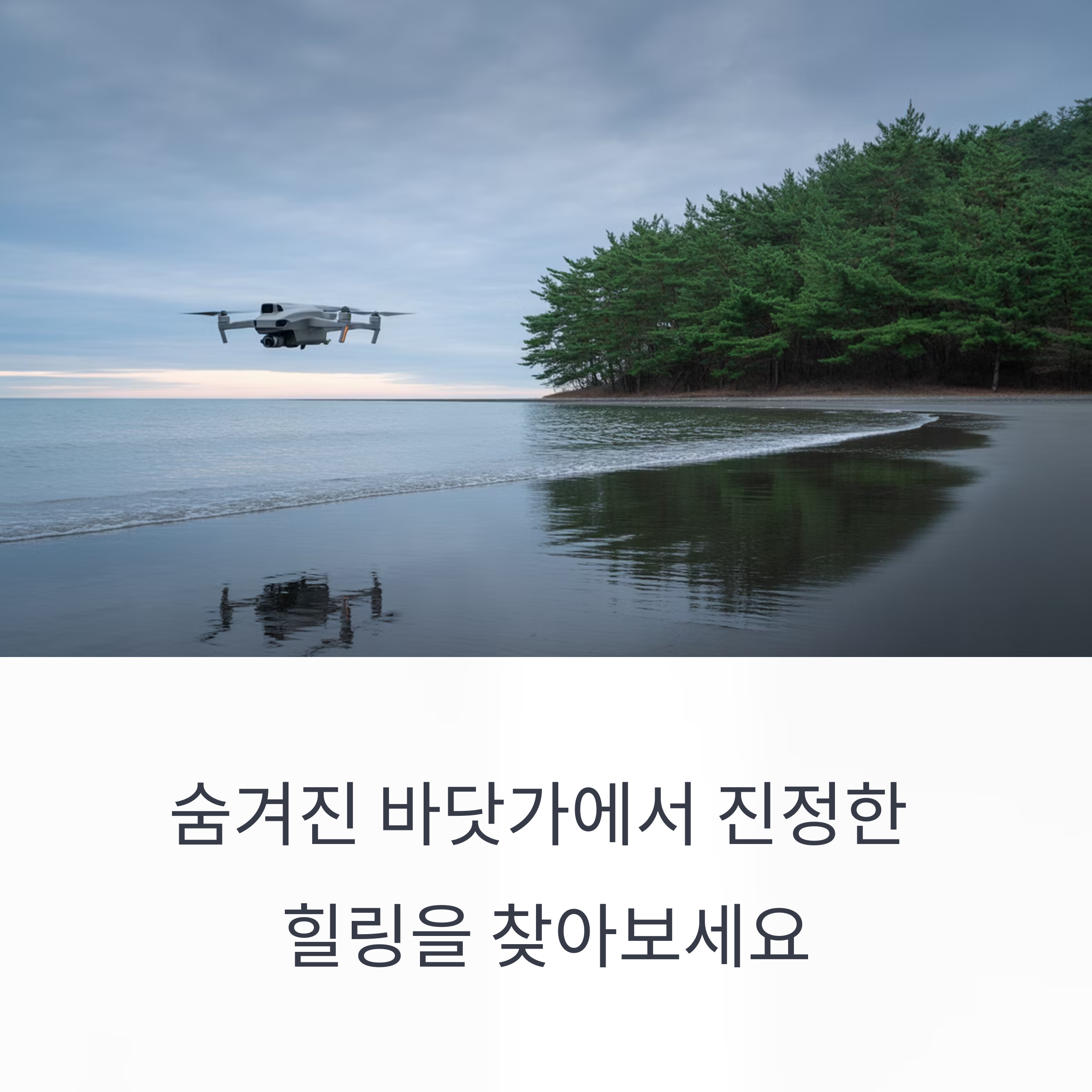잘 알려지지 않은 바닷가