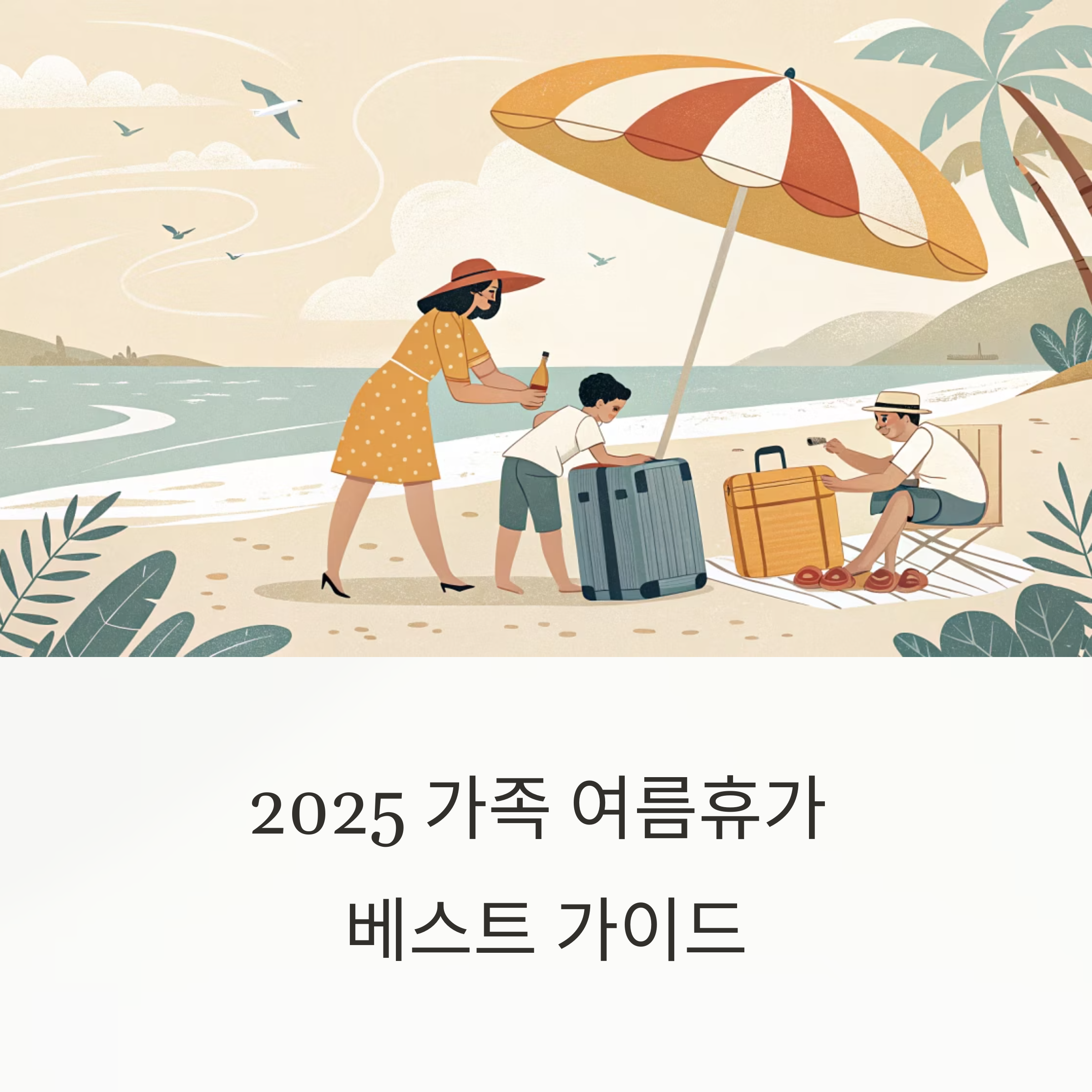 2025 국내 가족 피서지 베스트 가이드: 지금 예약 안 하면 늦는다!