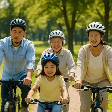 우울증 치료 자전거 이미지