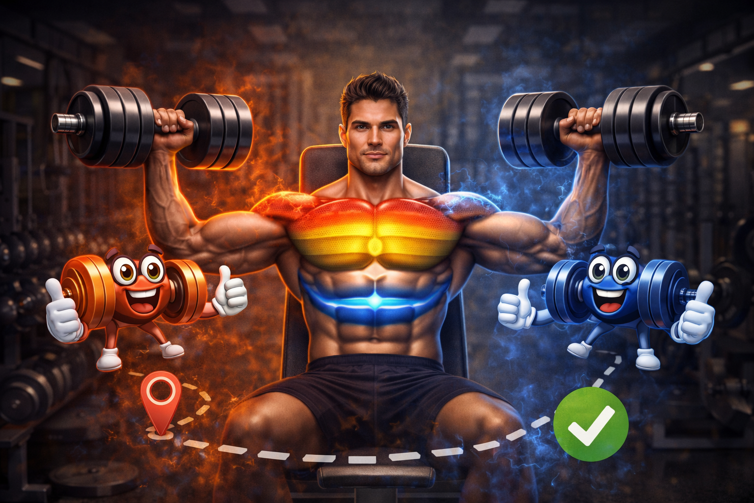 운동 기준:
가장 쉬운 가슴 루틴을 만드는 핵심 기준