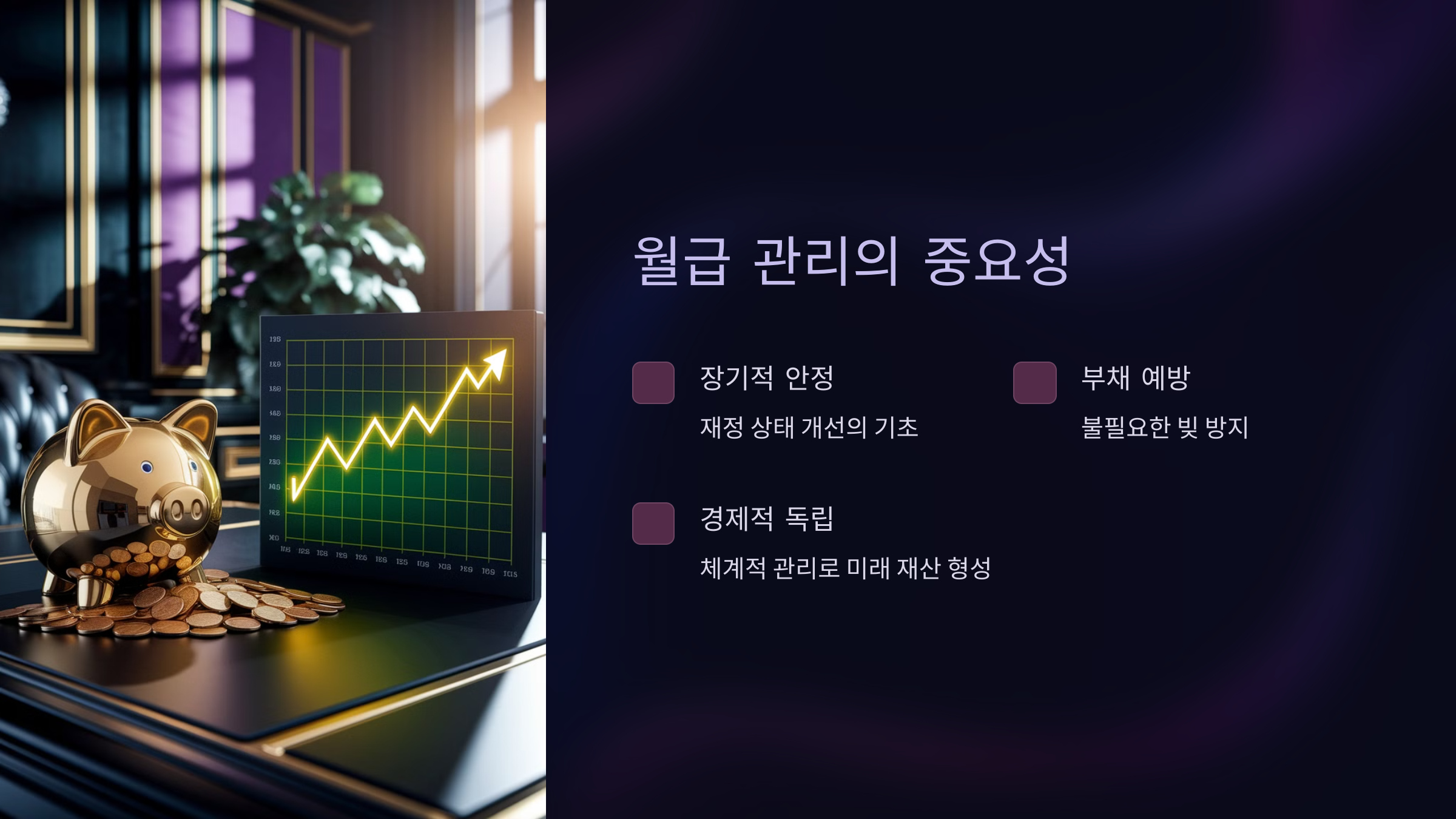 사회 초년생 월급 관리의 중요성