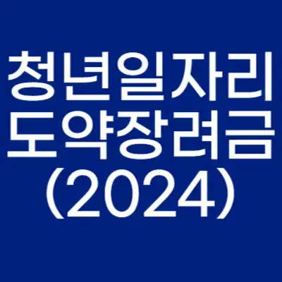 청년일자리도약장려금