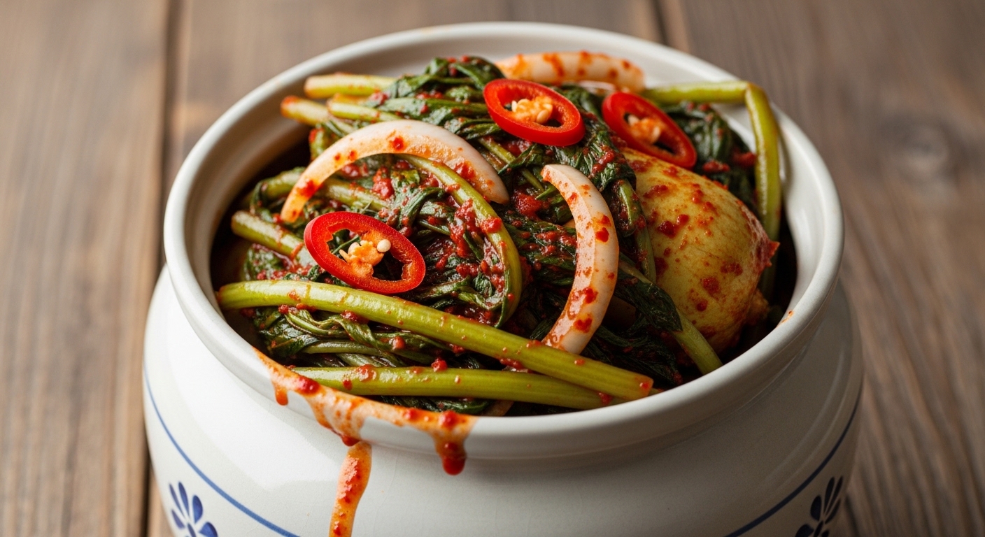 열무김치담그기레시피양념장