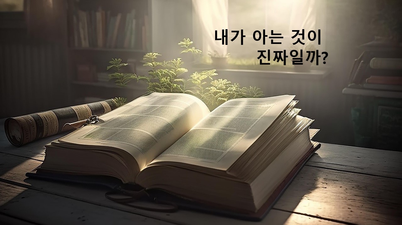 내가 아는 것이 진짜일까? 관련 이미지