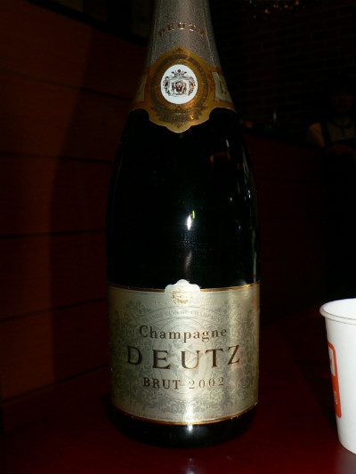 Deutz Brut Millesime 2002의 모습