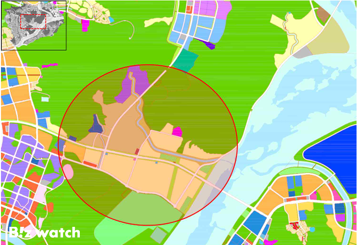 '행복도시 국가상징구역 도시건축 통합설계 국제공모' 대상이 될 국가상징구역(안)