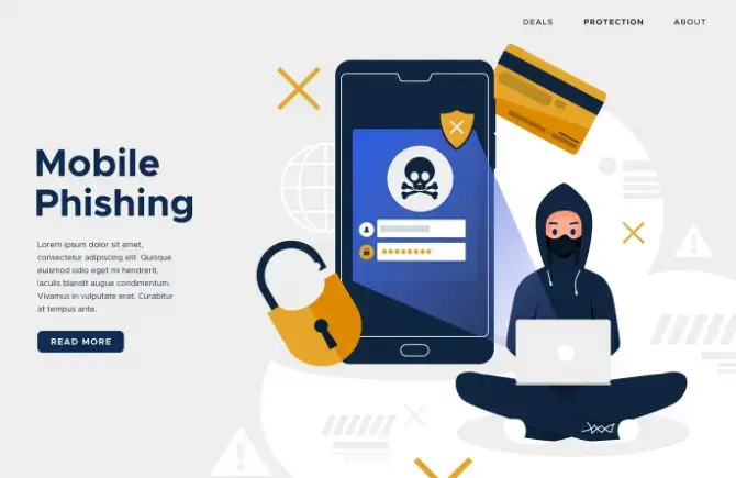 LG유플러스 유심 해킹 경고 - 모바일 피싱 사기 예방을 위한 보안 주의 이미지