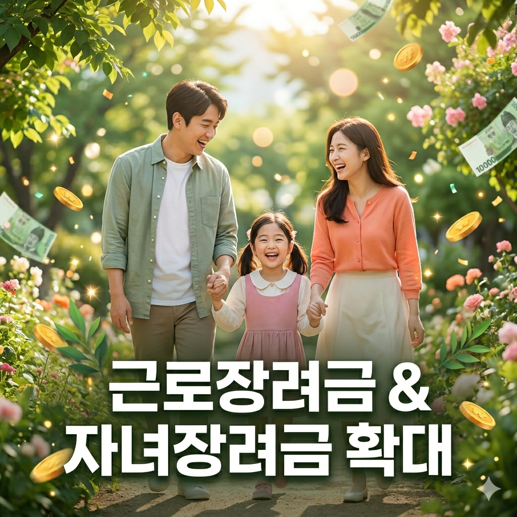 근로장려금_자녀장려금_대폭확대