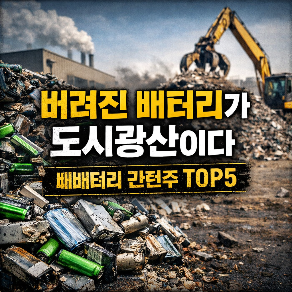 폐배터리 재활용 관련주