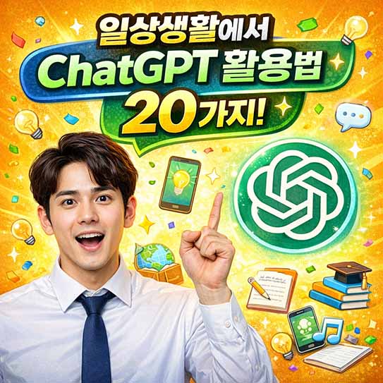 일상생활에서 ChatGPT 활용법 20가지