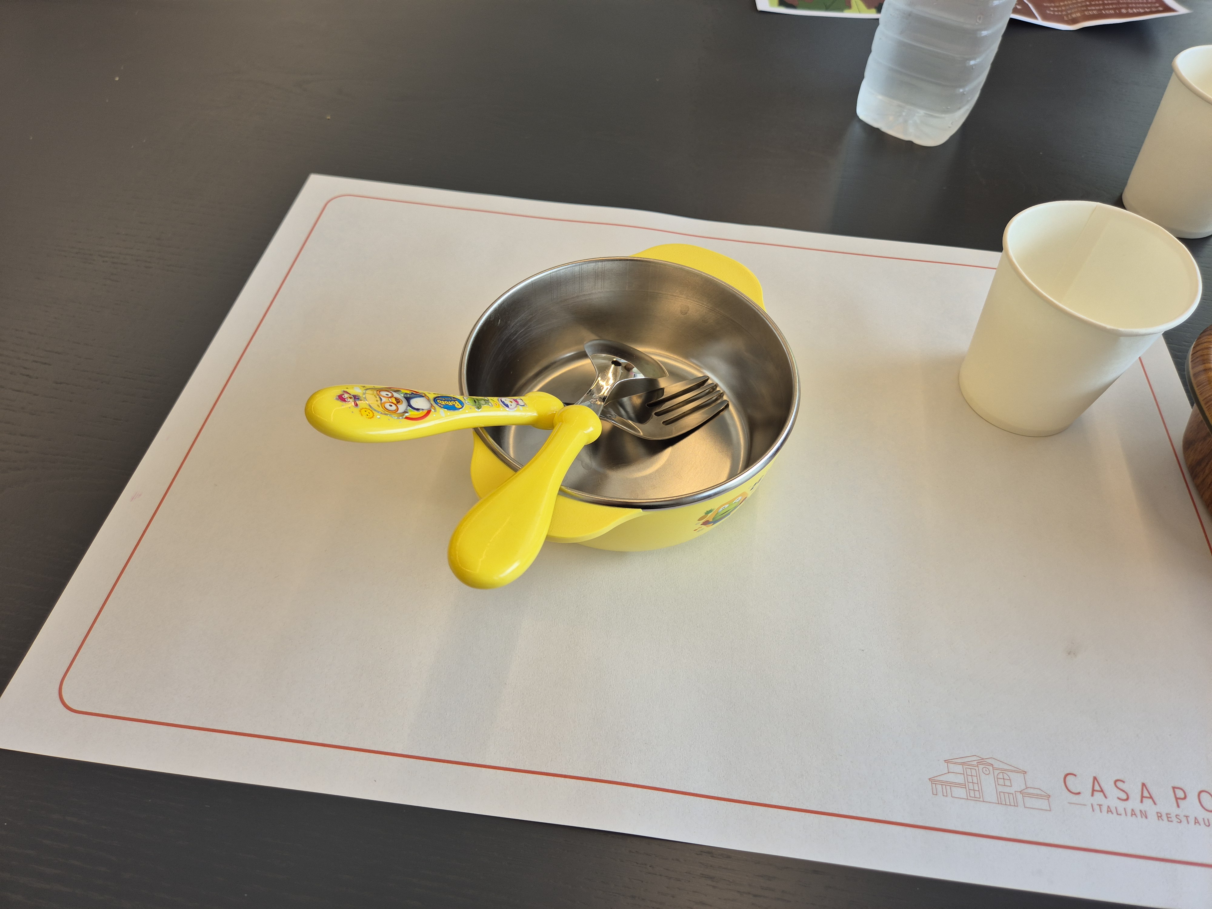 아기 숟가락 포크