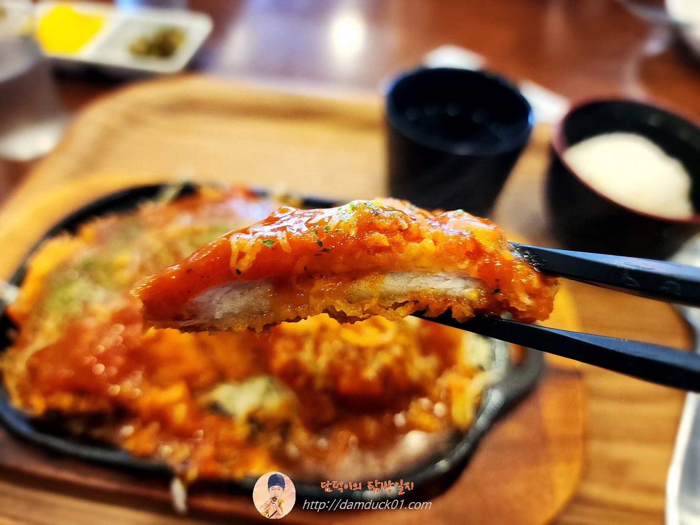 철판토마토 더블돈까스