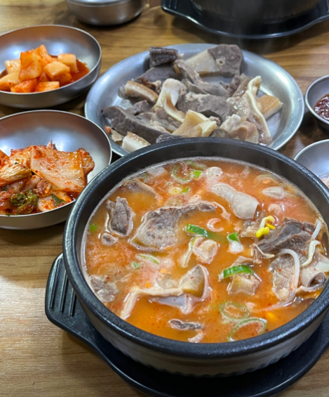 대풍 식당 대표 메뉴