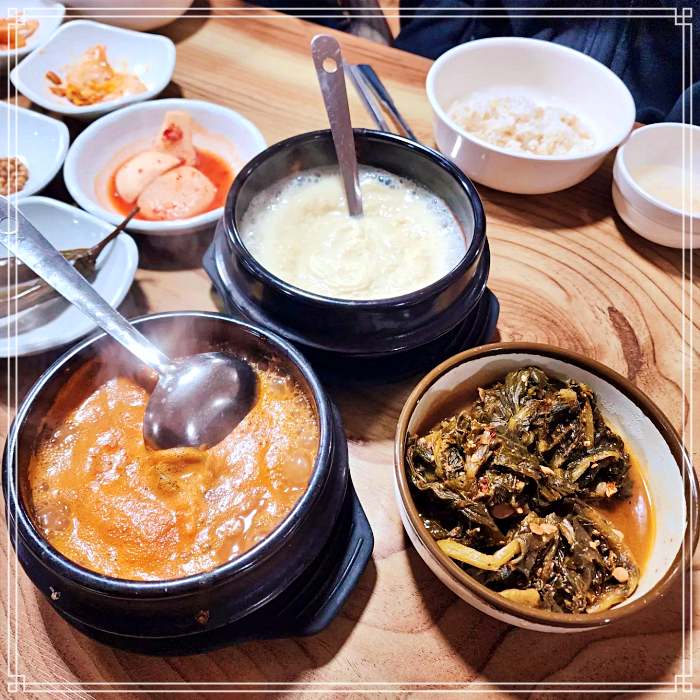 포천 고모리 저수지 맛집 된장, 두부, 우거지 베이스 시레기 정식
