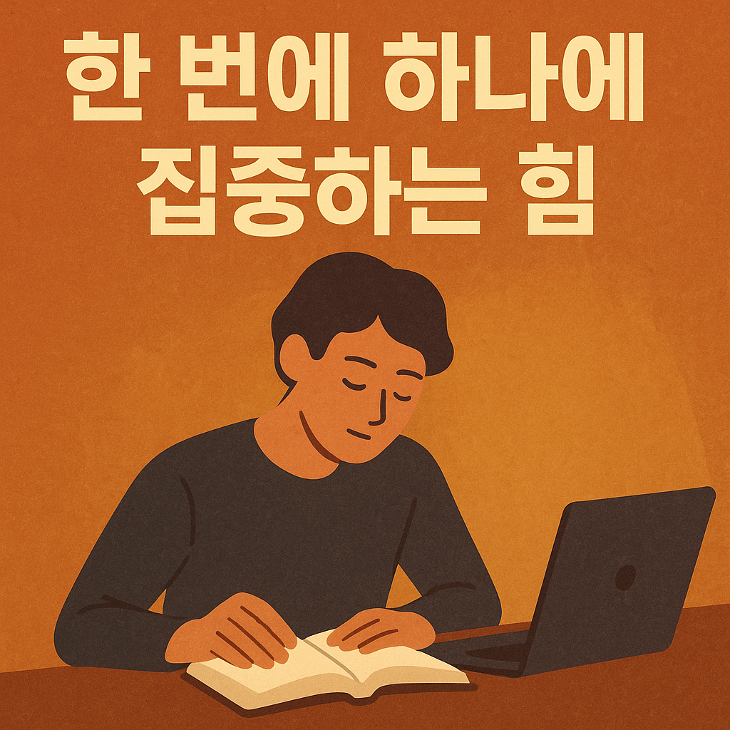 하나에 집중