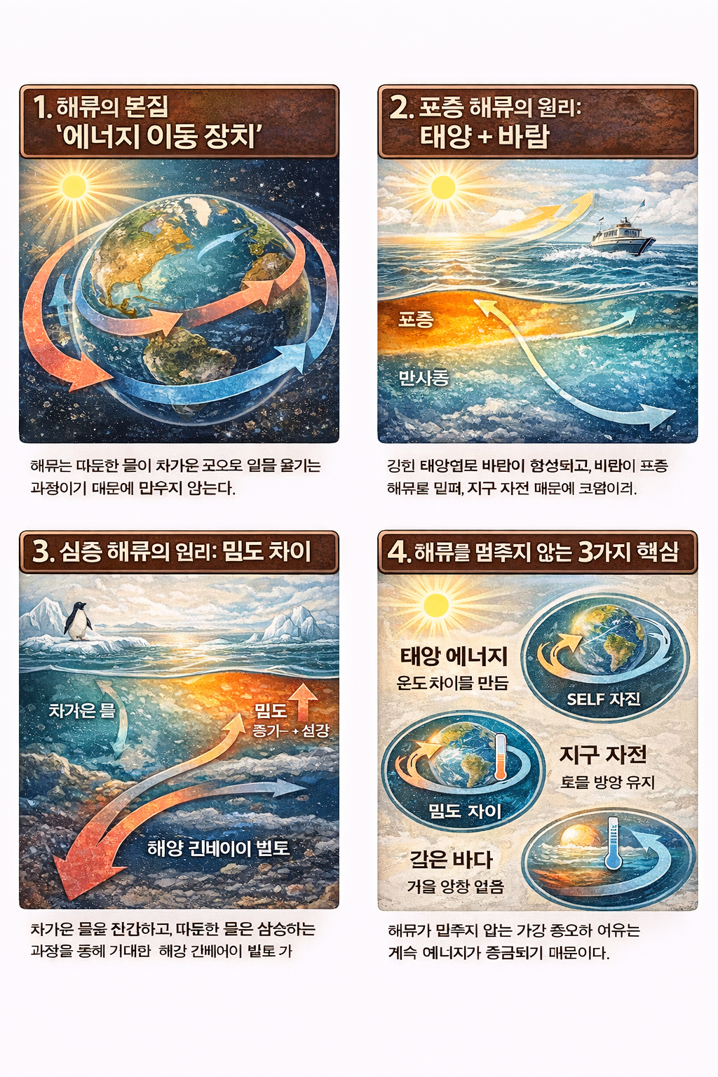 해류는 왜 멈추지 않을까 지구 에너지 순환의 비밀