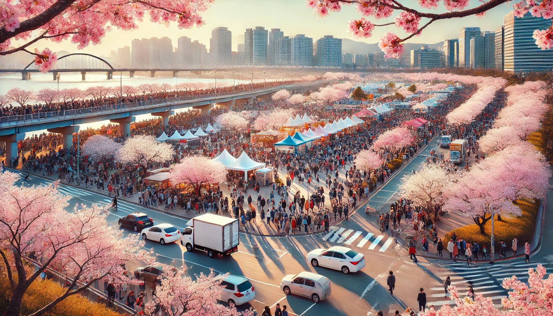 여의도 벚꽃축제 주차장