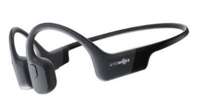 애프터샥 에어로펙스 골전도 블루투스 이어폰, AS800, 블랙
