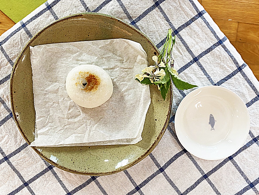 하나 남은 잔기지떡