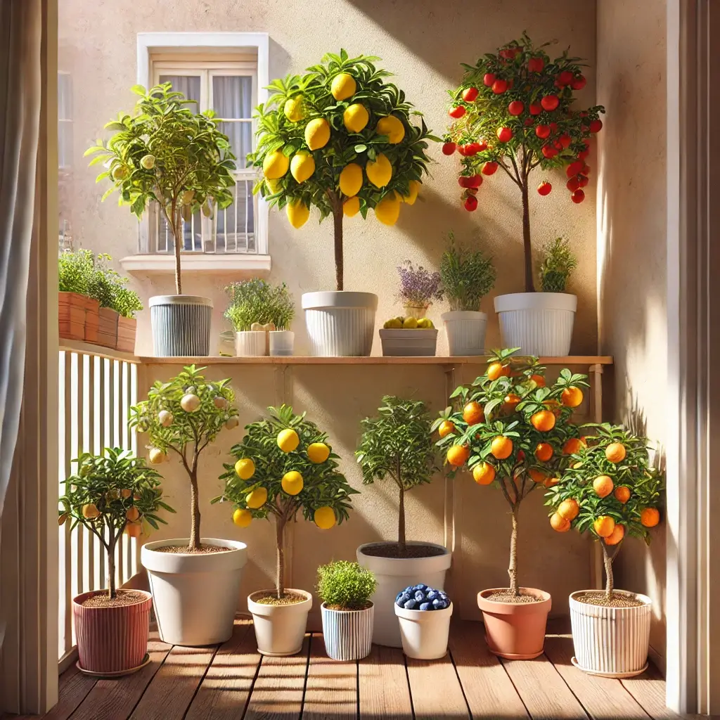 집에서 키우기 좋은 과일나무 이미지