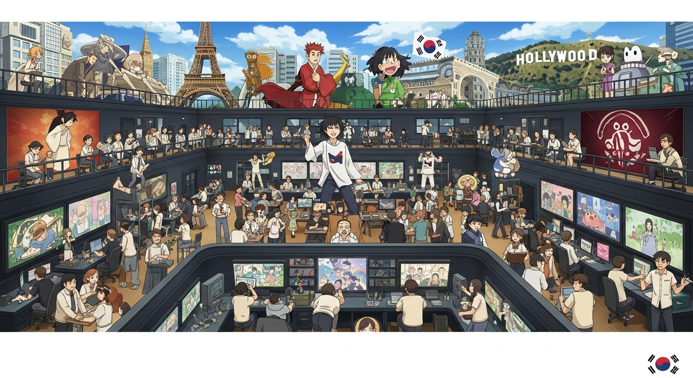 한국 애니메이션의 성장과 해외 진출