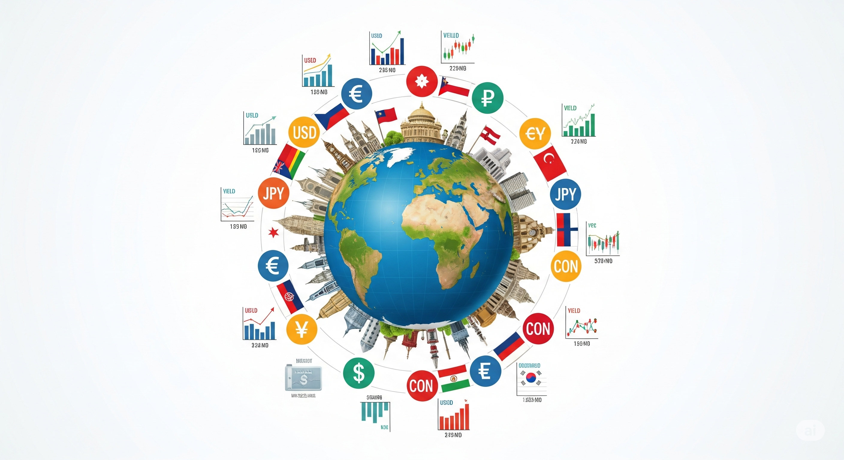 "지역 다변화와 통화별 투자 포트폴리오 구성"에 대한 이미지입니다.