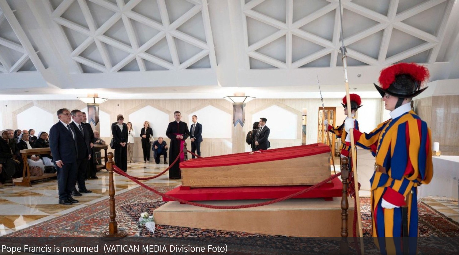 교황 프란치스코 마지막 모습