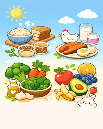 식단별로 정리한 아토피에 좋은 음식 구성 예시9