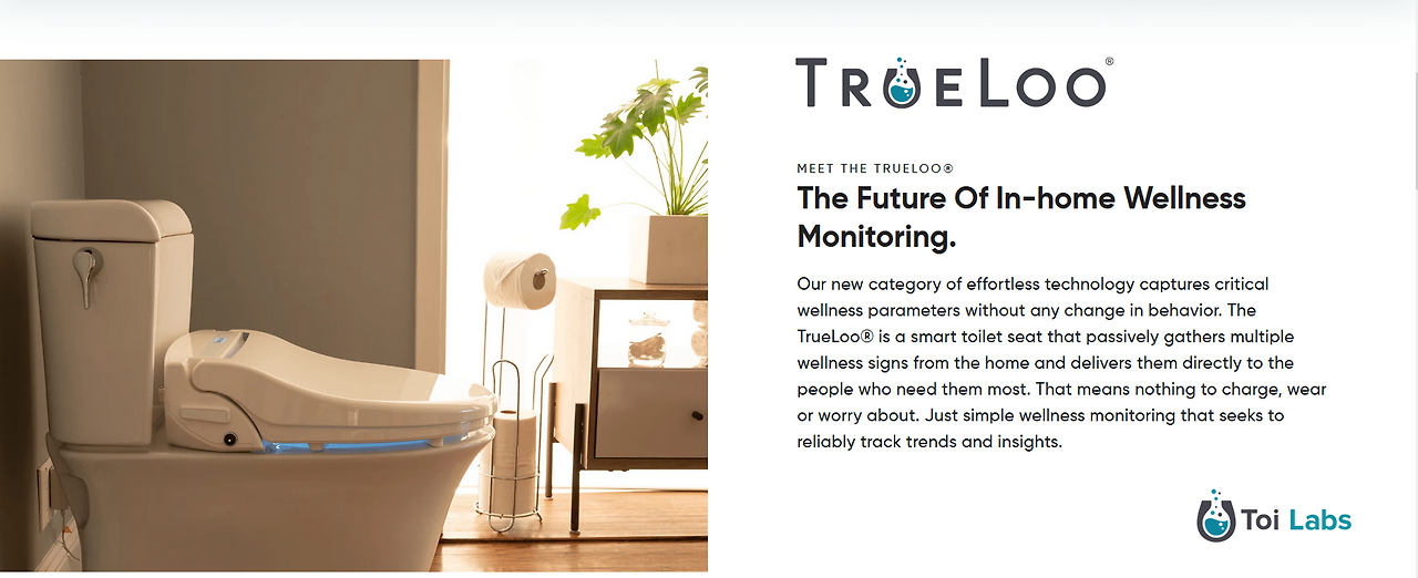 스마트 변기 커버 '트루 루(True Loo)'