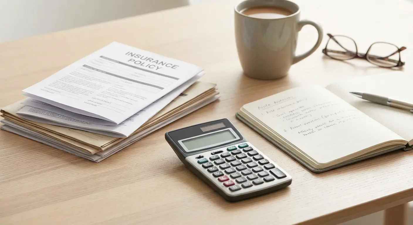 보험료를 합법적으로 줄이는 방법과 점검 포인트를 설명하는 이미지