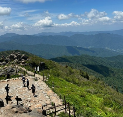 대한민국 가장 높은산 TOP 10