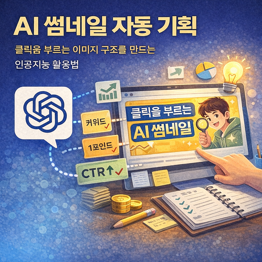 AI 썸네일 자동기획