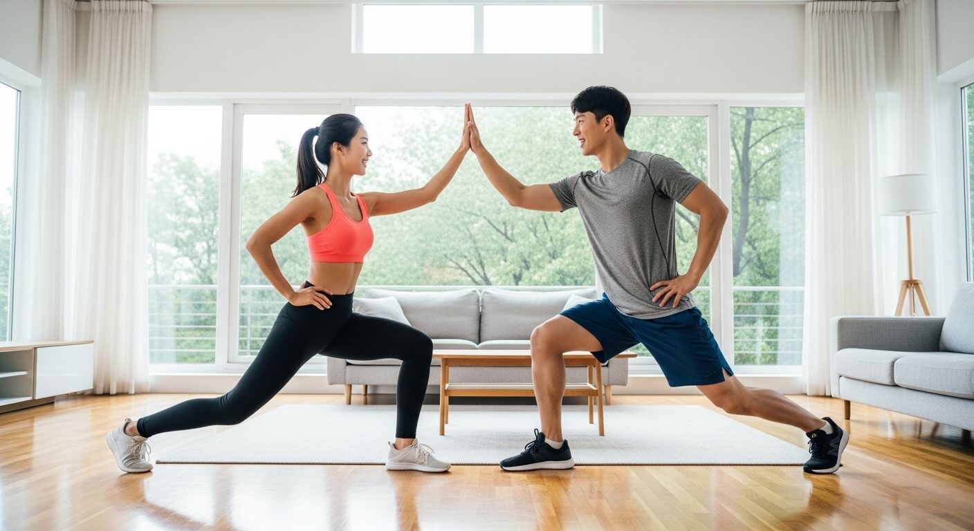 커플이 함께하는 홈트 운동 추천 3가지