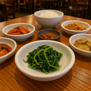 더덕순 무침
